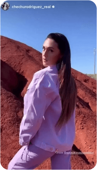 Belen Rodriguez con Norino
