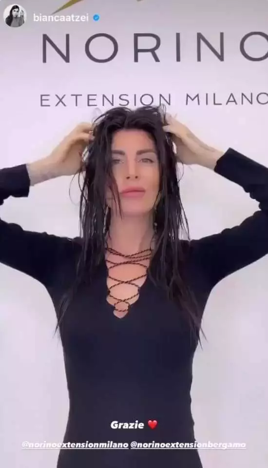 Bianca Atzei con Norino